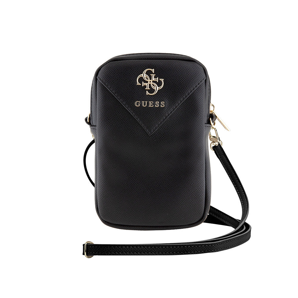 Guess Orjinal Lisanslı 4G Metal Logolu Fermuarlı PU Deri Çapraz Askılı Vücut Çantası Guess Orjinal Lisanslı 4G Metal Logolu Fermuarlı PU Deri Çapraz Askılı Vücut Çantası